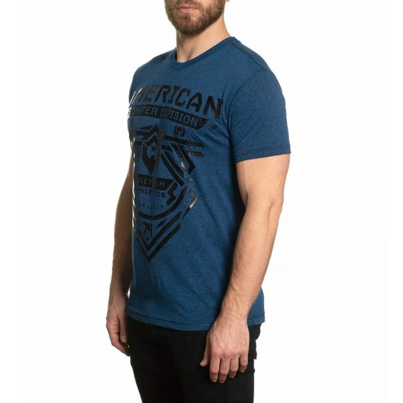 AMERICAN FIGHTER Men's T-Shirt S/S ADDY TEE Athlet - Picture 7 of 11